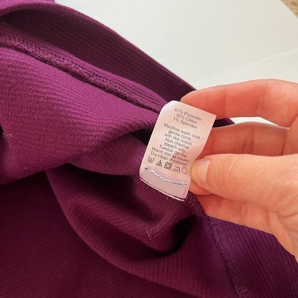 ModCloth Gallerist Ponte Dress Size 2 Eggplant Purple - Picture 7 of 10